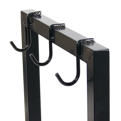 Sunnydaze 30 in Black Powder-Coated Steel Firewood Log Rack and Cover