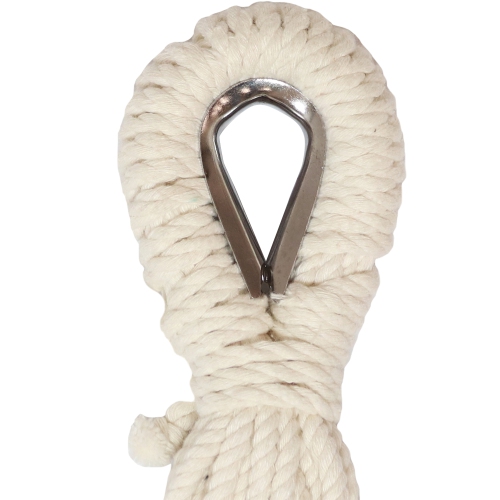 Sunnydaze 2-Person Woven Cotton Brazilian Hammock - Calming Desert