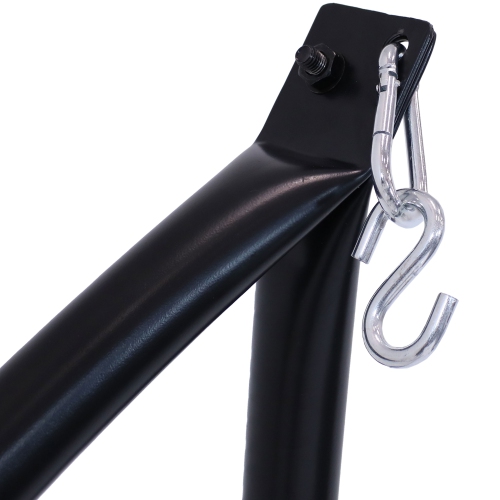 Sunnydaze X-Base Powder-Coated Steel Hammock Chair Stand - 82 in