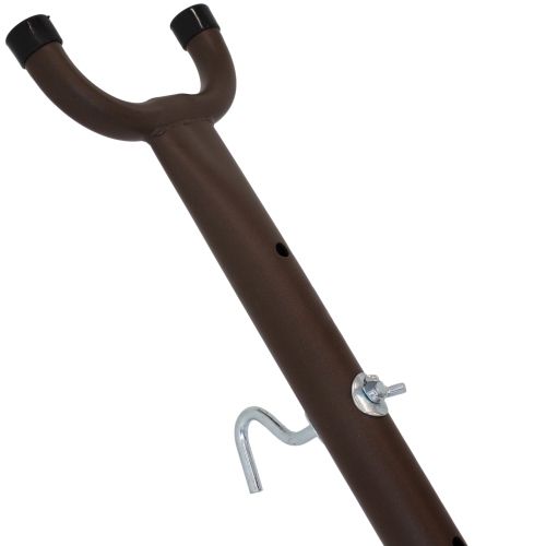 Sunnydaze Steel Hammock Stand with Carrying Case - Bronze - 100 in