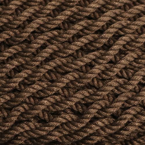 Sunnydaze Extra Large Rope Hammock Chair with Adjustable Stand - Mocha