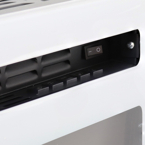 Sunnydaze 50 in Sophisticated Hearth Indoor Electric Fireplace - White