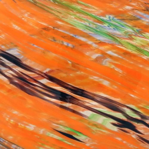 Sunnydaze Sunset Sky Glass Gazing Globe - 10 in - Set of 2