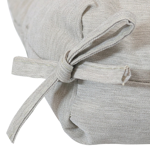 Sunnydaze Indoor/Outdoor Olefin Tufted Chaise Lounge Chair Cushions - Gray