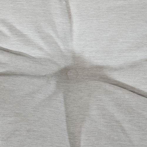 Sunnydaze Indoor/Outdoor Olefin Tufted Chaise Lounge Chair Cushions - Gray