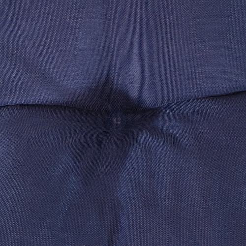 Sunnydaze Indoor/Outdoor Olefin Tufted Chaise Lounge Chair Cushions - Blue