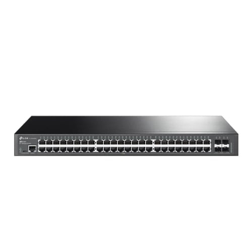 TP-Link JetStream 48-Port Gigabit L2+ Managed Switch with 4 10GE SFP+ Slots TLSG3452X