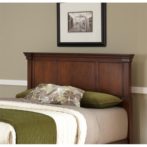 Bowery Hill Traditional Wood King Headboard in Brown