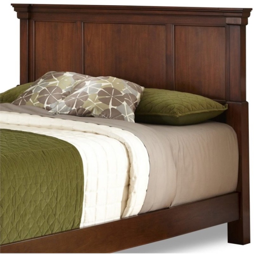 Bowery Hill Traditional Wood King Headboard in Brown