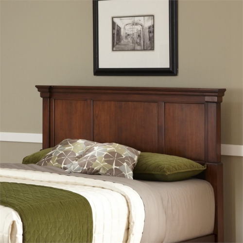 Bowery Hill Traditional Wood King Headboard in Brown