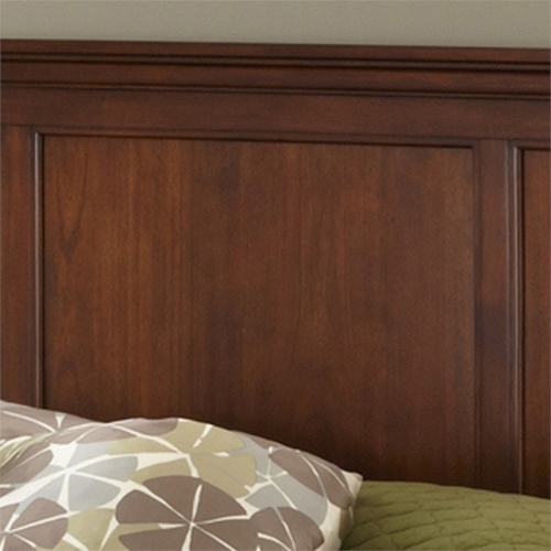 Homestyles Aspen Wood King Headboard in Brown