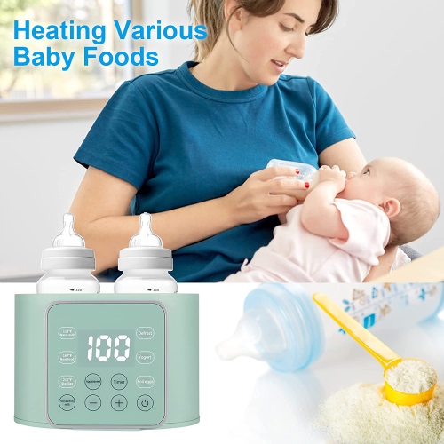 Chauffe-biberon/lait maternel multifonction 9-en-1