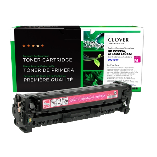 Clover Imaging Group Remanufactured Magenta Toner Cartridge for HP 304A -