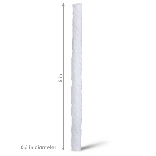 Sunnydaze Outdoor Torch Replacement Fiberglass Wicks - Set of 16