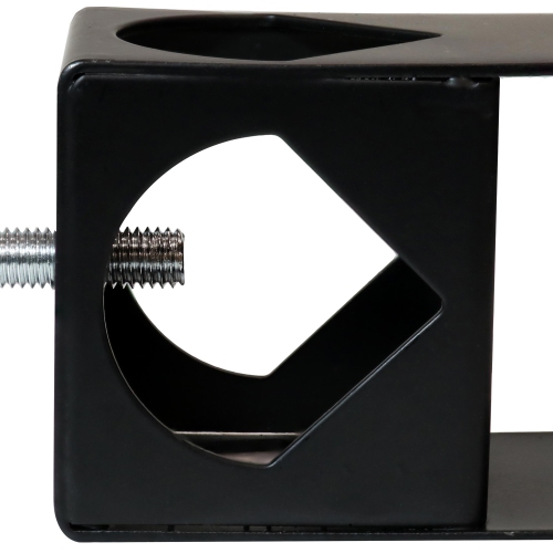 Sunnydaze Outdoor Torch Deck Clamp Holder - Black - Set of 4