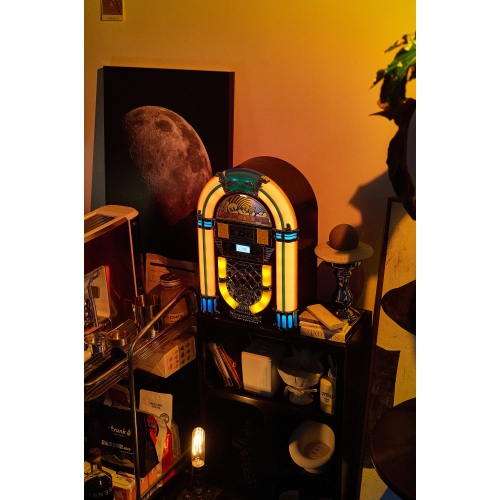 Arkrocket Athena Tabletop Mini Jukebox Bluetooth CD Player