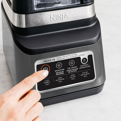 Ninja Professional Plus Blender DUO Auto-IQ 1400W Countertop Blender w/ Nutri Ninja Cups -Black/Stainless Steel