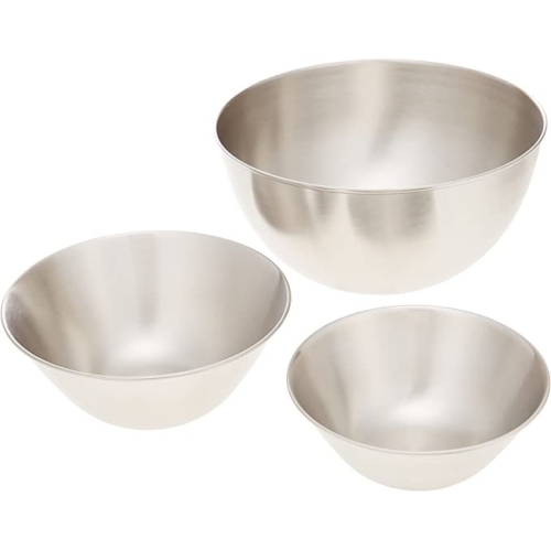 Sori Yanagi Stainless Bowl & Punched Strainer 6pcs