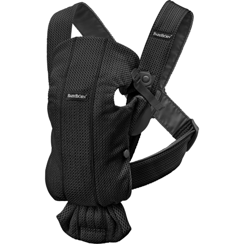 BabyBjorn Baby Carrier Mini - 3D Mesh, Black