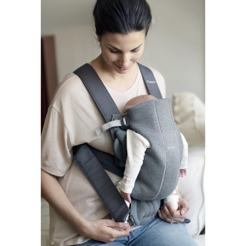 Porte-bébé Mini de BabyBjorn - 3D filet, noir