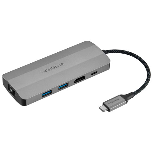 Concentrateur USB-C à 7 ports d'Insignia - Exclusivité de Best Buy