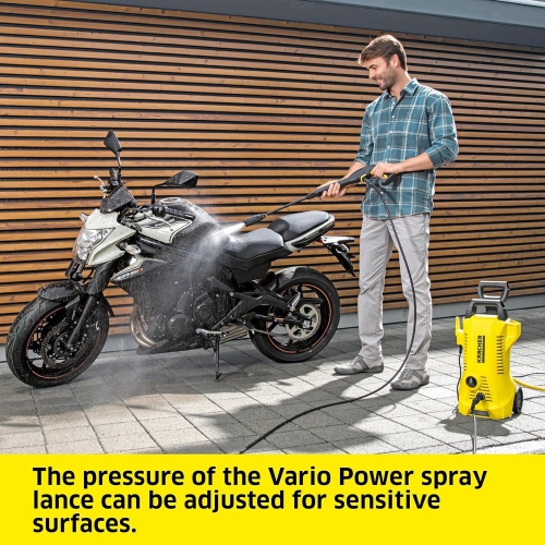 Karcher K2 Power Control 1700 PSI Electric Pressure Washer w/Application Consultant via Karcher App