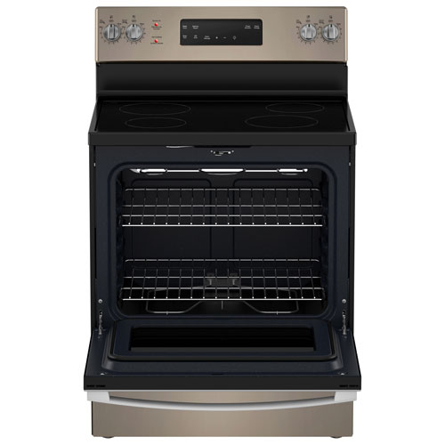 GE 30" 5.0 Cu. Ft. Freestanding Electric Range (JCB630ETES) - Slate
