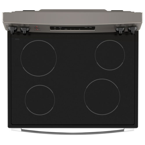 GE 30" 5.0 Cu. Ft. Freestanding Electric Range (JCB630ETES) - Slate