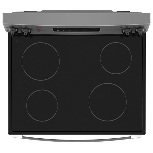 GE 30" 5.0 Cu. Ft. Self-Clean Freestanding Electric Range (JCB630SVSS) - Stainless Steel