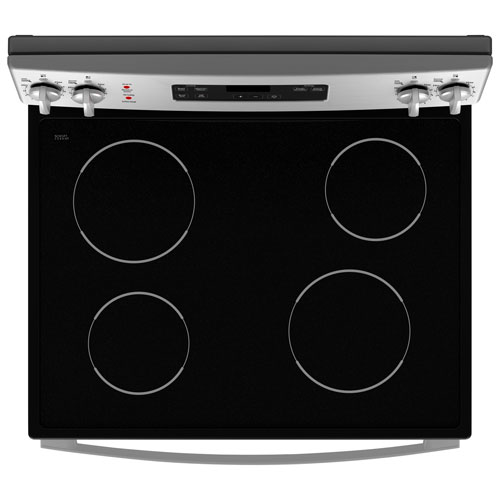 Cuisinière électrique autonome 5,0 pi³ 30 po de GE - Inox