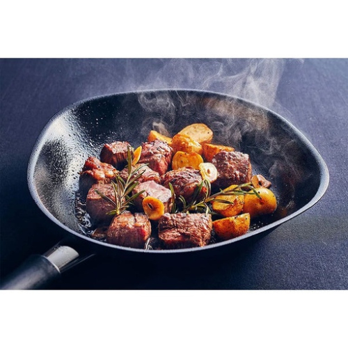 Sori Yanagi Carbon Steel Frying Pan Magma Plate 18cm with lid