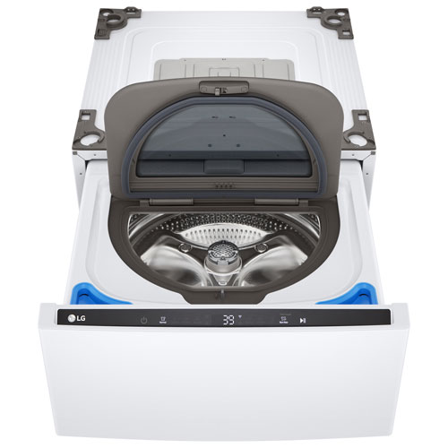 LG Sidekick 27" 1.0 Cu. Ft. Laundry Pedestal Washer - White