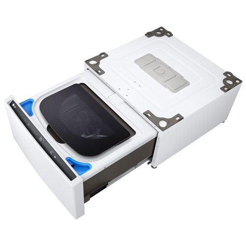 LG Sidekick 27" 1.0 Cu. Ft. Laundry Pedestal Washer - White