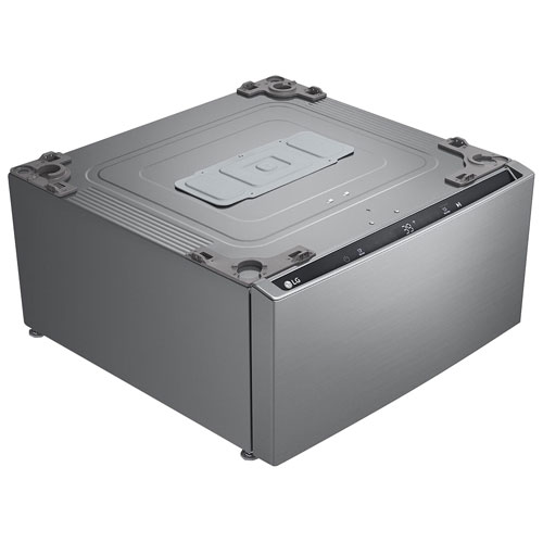 LG Sidekick 27" 1.0 Cu. Ft. Laundry Pedestal Washer - Graphite Steel