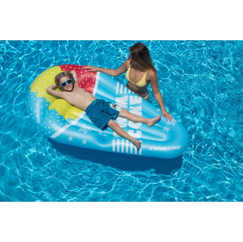 Inflatable Swim Snow Cone Pool Mattress - 11"