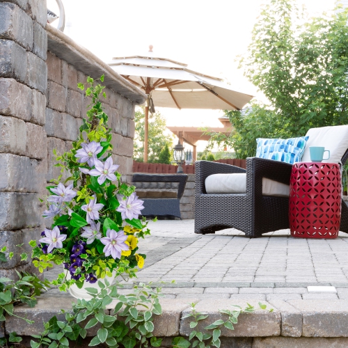 Real Touch™ Purple Artificial Lotus Floral Sprays, Set of 6 - 25"