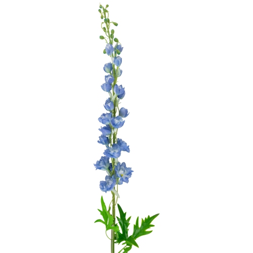 Real Touch™ Blue Delphinium Artificial Floral Stems, Set of 6 - 40"