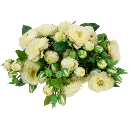 Real Touch™ White Artificial Camellia Rose Floral Sprays, Set of 6 - 23"