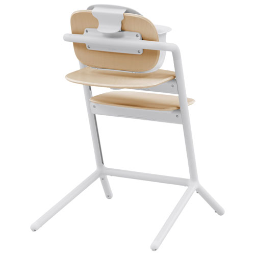 Chaise haute 3-en-1 Lemo 2 de Cybex - Blanc sable