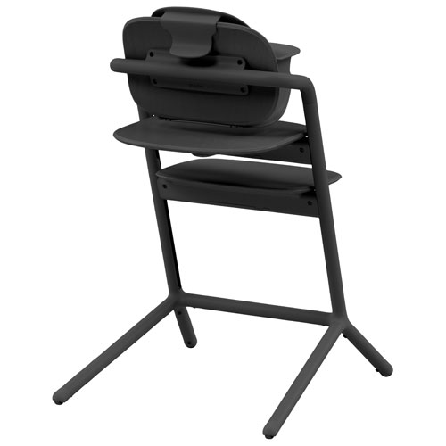 Chaise haute 3-en-1 Lemo 2 de Cybex - Noir magnifique