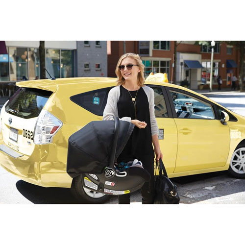 Baby Jogger City Go Rear-facing Infant Car Seat - Lunar Black