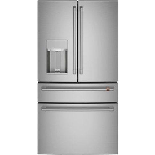 Café 36" 22.3 Cu. Ft. French Door Refrigerator with Water & Ice Dispenser - Stainless Steel