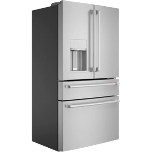 Café 36" 22.3 Cu. Ft. French Door Refrigerator with Water & Ice Dispenser - Stainless Steel