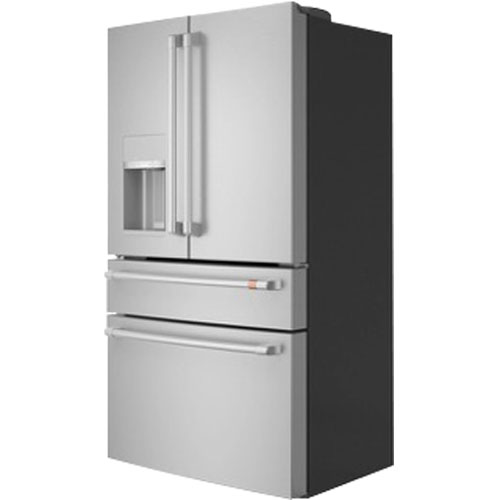 Café 36" 22.3 Cu. Ft. French Door Refrigerator with Water & Ice Dispenser - Stainless Steel