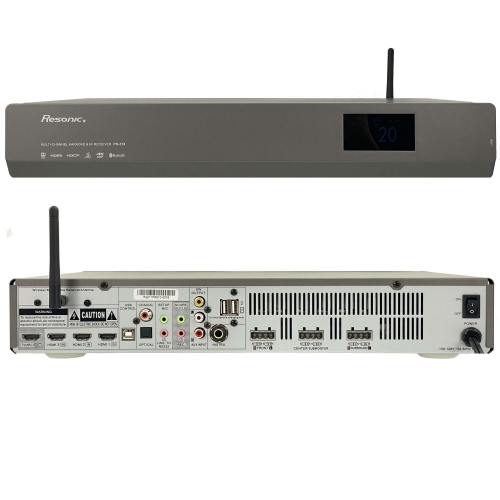 Resonic PK-510 5.1CH 4K HOME THEATRE & KARAOKE SPEAKER SYSTEM, OPTICAL/COAXIAL, HDMI , ARC, FEEDBACK ELIMINATOR, Supports Dolby Digital, Dts, TrueHD