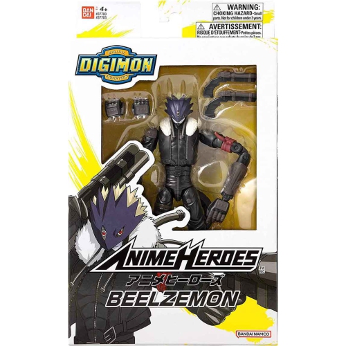 Digimon 6 Inch Action Figure Anime Heroes - Beelzemon