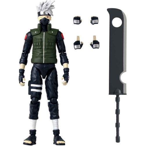 Naruto Shippuden 6 Inch Action Figure Anime Heroes - Kakashi Hatake Fourth Ninja War