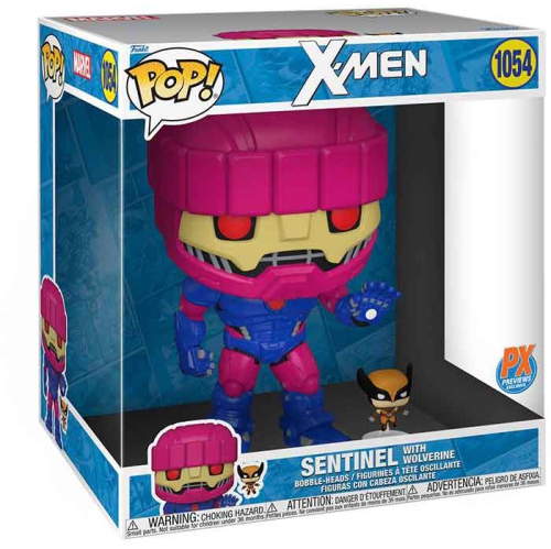 Pop Marvel X-Men 10 Inch Action Figure Exclusive - Sentinel with Wolverine #1054
