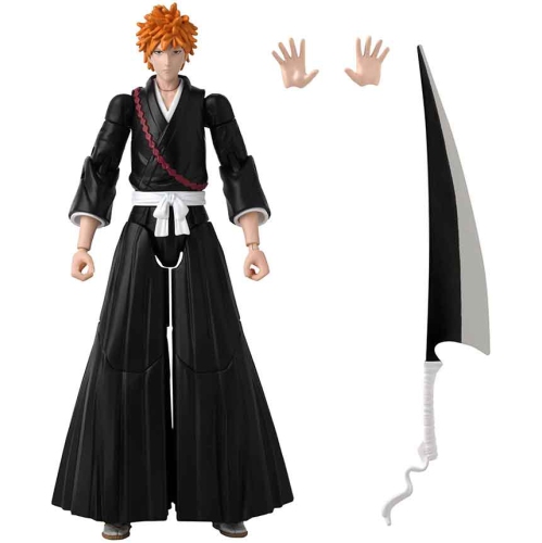 Bleach 6 Inch Action Figure Anime Heroes - Ichigo Kurosagi
