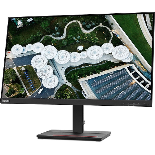 Open Box - Lenovo ThinkVision S24e-20 - 24 Inch FHD, 3-Side NearEdgeless Edge, TÜV Eye Comfort Certified Monitor